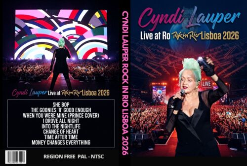 Cyndi Lauper - Live at Rock in Rio Lisboa 2026 DVD