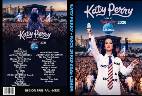 Katy Perry - Rock in Rio 2026 Lisboa DVD