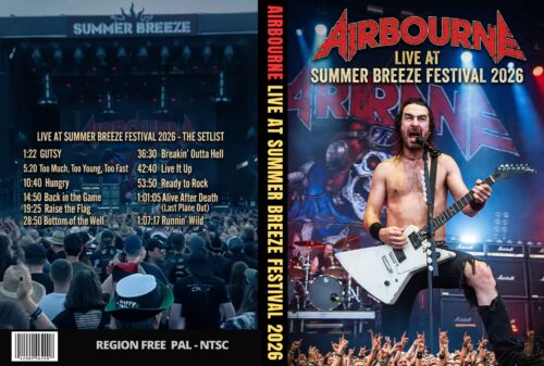 AIRBOURNE Live at Summer Breeze Festival 2026 DVD