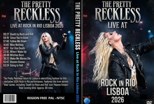 The Pretty Reckless Live at Rock In Rio Lisboa 2026 DVD