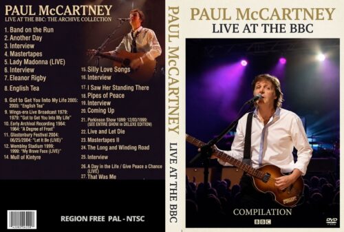 Paul McCartney Live at the BBC Compilation DVD