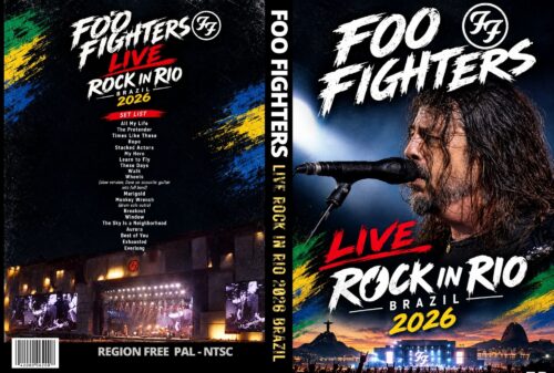 FOO FIGHTERS Live in Rock in Rio Brazil 2026 DVD