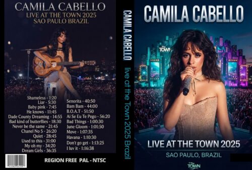 Camila Cabello Live at The Town 2025 - Sao Paulo Brazil DVD