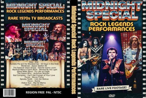Midnight Special Rock Legends Performances DVD