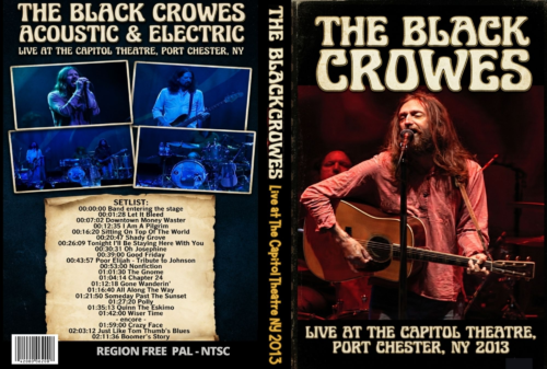 The Black Crowes Live at The Capitol Theatre, Port Chester, NY 2013 DVD