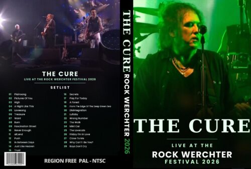 The Cure Live at the Rock Werchter Festival 2026 DVD