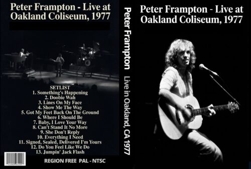 Peter Frampton Live in Oakland, CA 1979 DVD