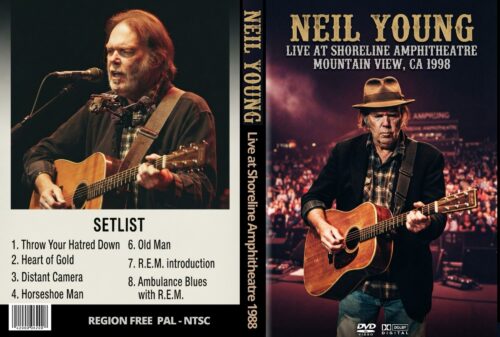 Neil Young Live at Shoreline Ampitheatre Mountain View CA, 1998 DVD