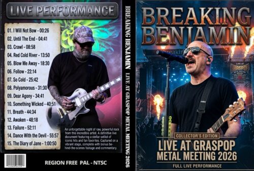 Breaking Benjamin Live at Graspop Metal Meeting 2026 DVD
