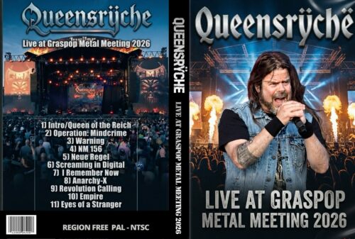 Queensrÿche Live at Graspop Metal Meeting 2026 DVD