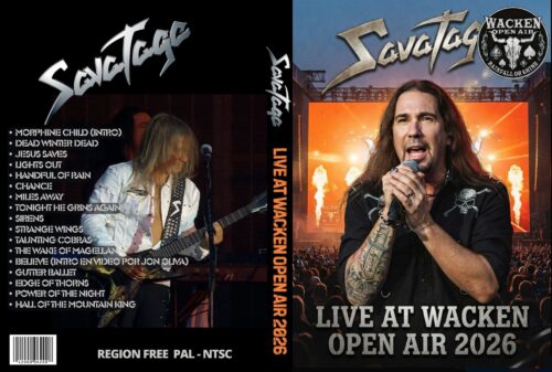 SAVATAGE Live at Wacken Open Air 2026 DVD