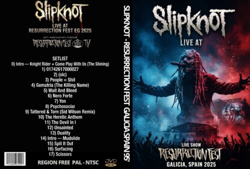 SLIPKNOT Live at Resurrection Fest Galicia, Spain 2025 DVD