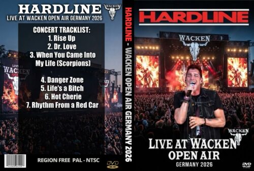 HARDLINE Live at Wacken Open Air Germany 2026  DVD